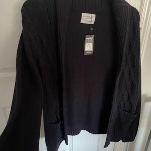 NWT Primark mens navy shawl collar cardigan